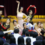 【アルバム】山学高生が中国大学生「学生芸術団」の文化芸能を鑑賞