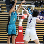 全日本大学バスケ山学女子登場