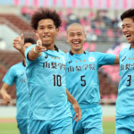 【アルバム】高校総体男子サッカー県予選決勝