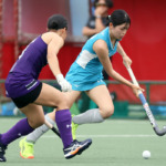 【アルバム】大学・ホッケー王座決定戦（女子・準決勝）